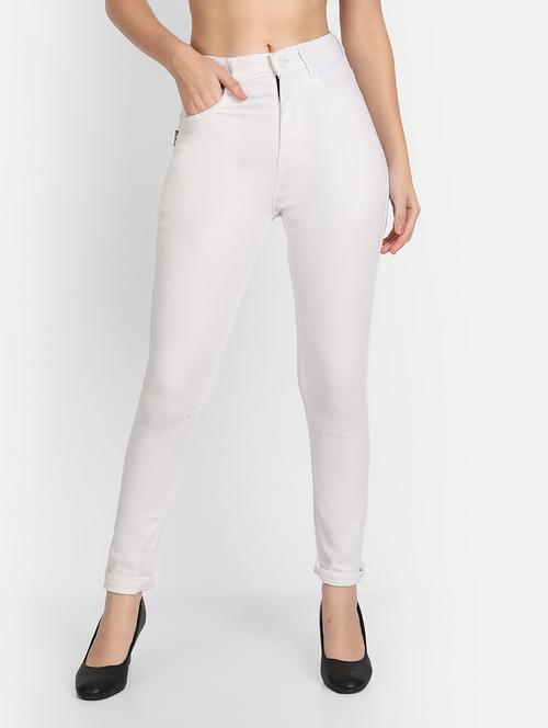 women's plain slim fit jeans - 20386516 - Very Small Image - 1