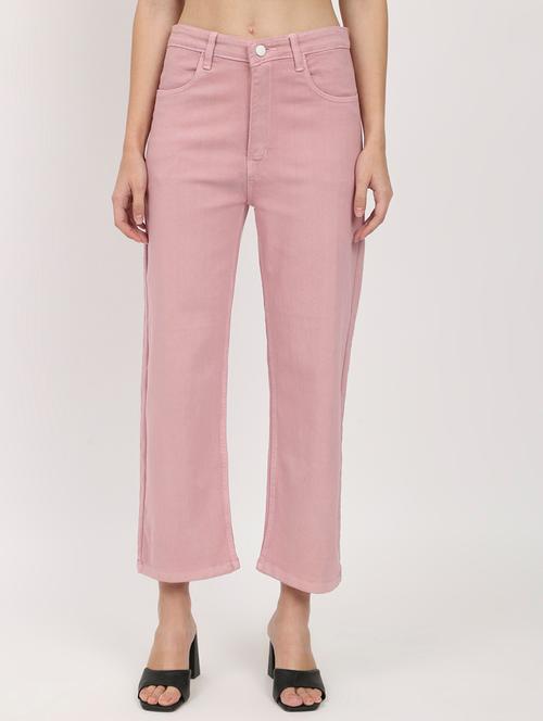 women's plain straight fit jeans - 20386541 - Very Small Image - 1