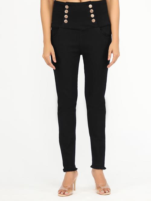 women's plain slim fit jeans - 20386561 - Very Small Image - 1