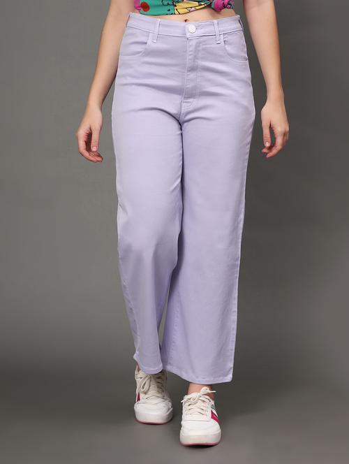 women's plain straight fit jeans - 20386571 - Very Small Image - 1