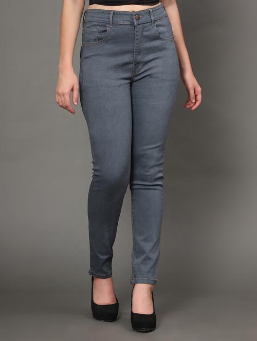 women's plain slim fit jeans - 20386577 - Very Small Image - 1