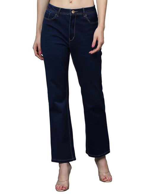 women's plain bootcut fit jeans - 20386665 - Very Small Image - 1
