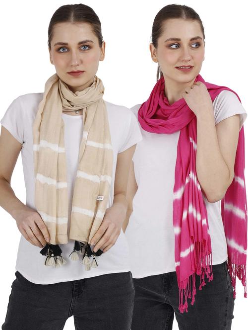 pack of 2 scarves for women/girls - 20389998 - Very Small Image - 1