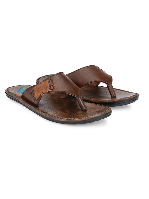 brown slip on sandals - 20390557 - Very Small Image - 1