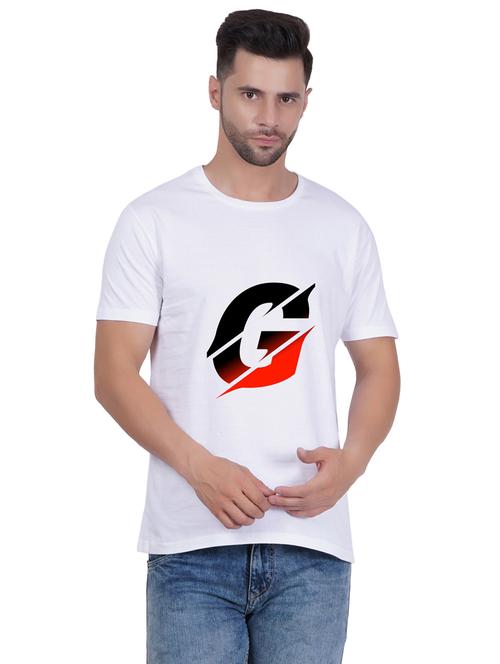 round neck printed unisex t-shirt - 20398207 - Very Small Image - 1