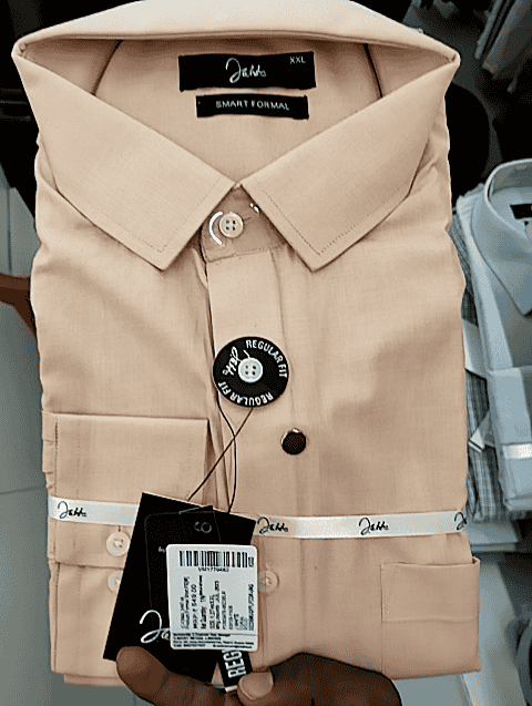 coral cotton blend casual shirt - 20402650 - Very Small Image - 1