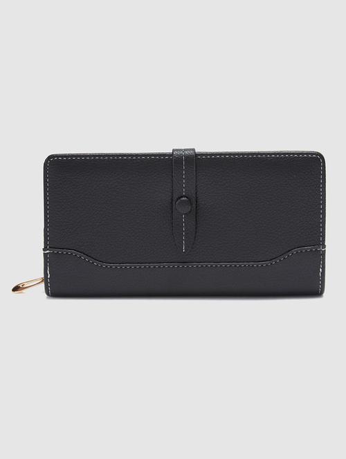 black leather wallet - 20405756 - Very Small Image - 1