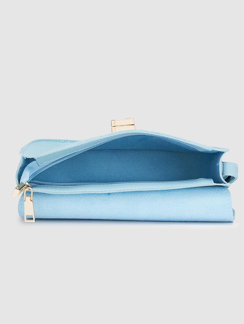 women solid pu leatherette regular sling bag - 20405825 - Standard Image - 2