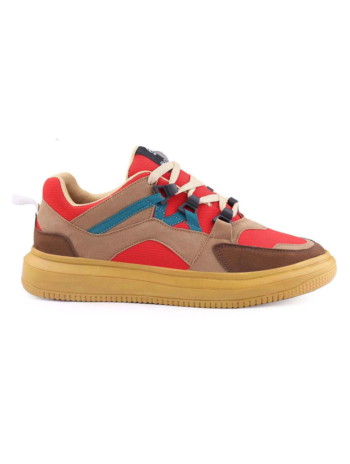 men color block multi colored lace up sneaker - 20406570 - Standard Image - 3