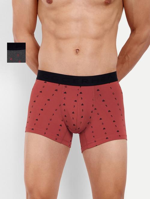 pack of 2 printed trunks - 20408128 - Very Small Image - 1
