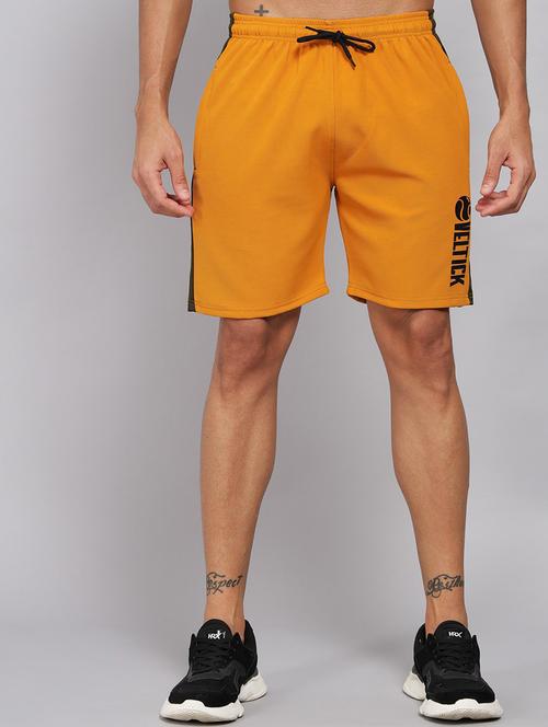 men mid rise typographic printed shorts - 20409234 - Very Small Image - 1