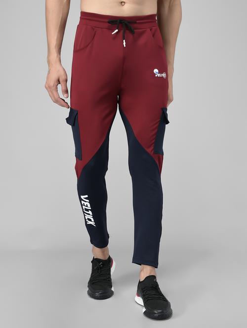 men's color block track pant - 20409323 - Very Small Image - 1