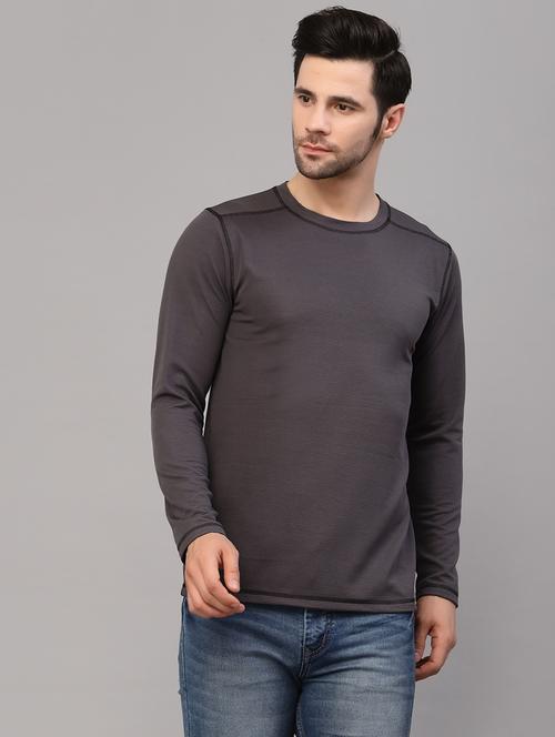 men long sleeved solid sweatshirt - 20410928 - Very Small Image - 1
