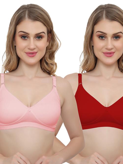 pack of 2 solid t-shirt bra - 20411280 - Very Small Image - 1