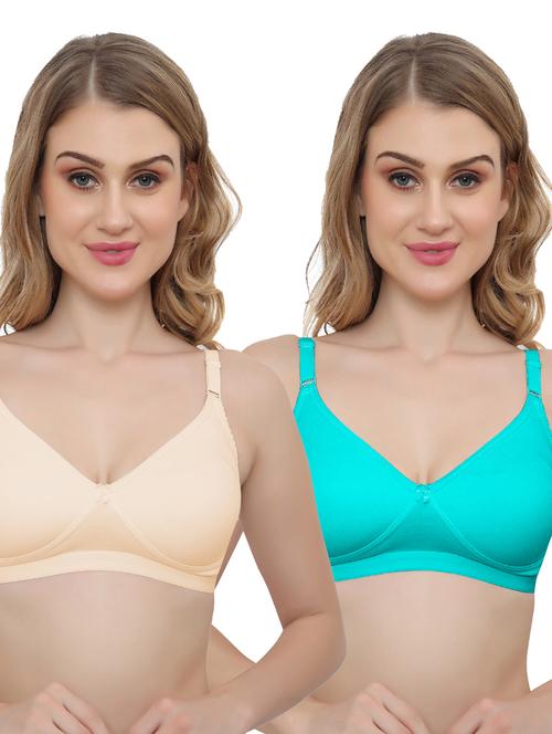 pack of 2 solid t-shirt bra - 20411364 - Very Small Image - 1