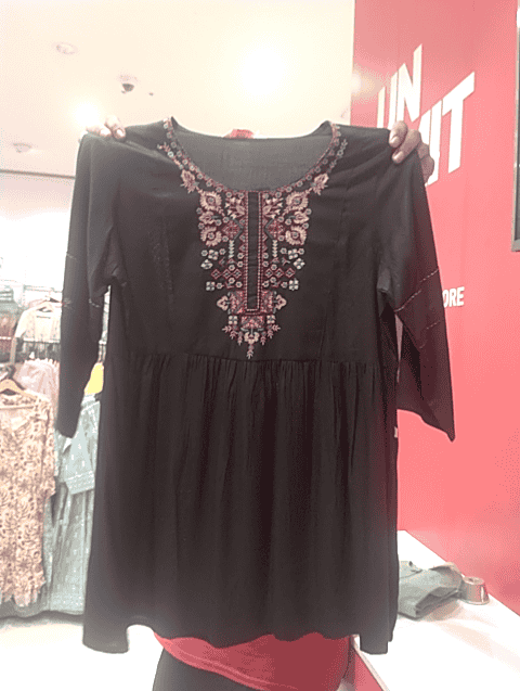 multi colored cotton crop top - 20414974 - Very Small Image - 1