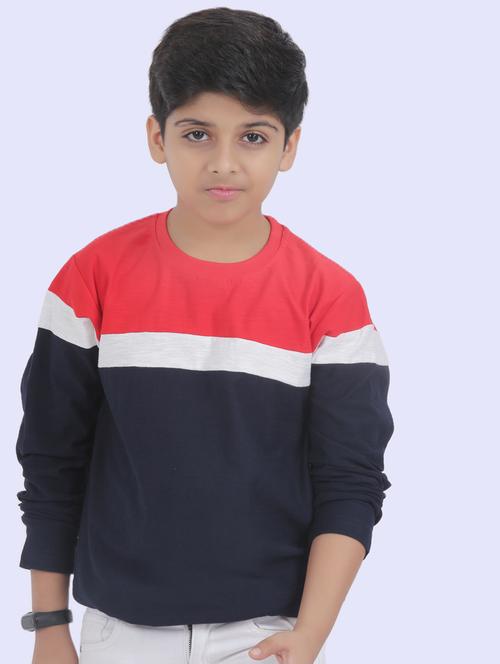 boys color block sweatshirt - 20417878 - Very Small Image - 1