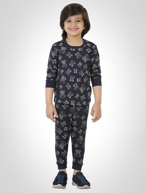 boys quirky printed full length twin set  - 20418566 - Very Small Image - 1