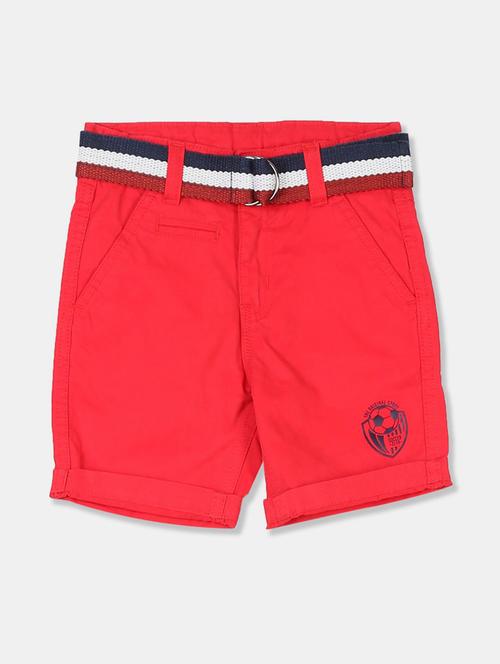 boys mid rise placement print shorts  - 20420217 - Very Small Image - 1