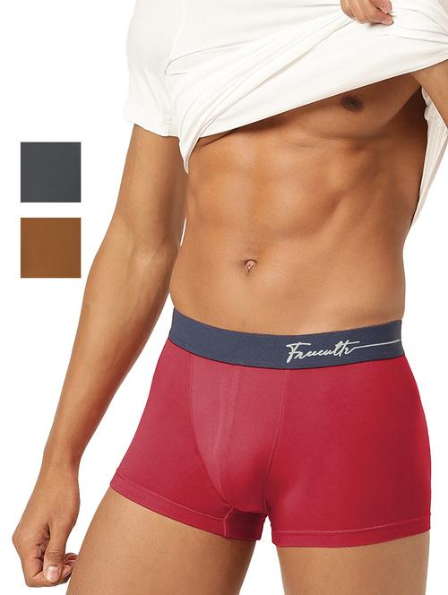 pack of 3 solid trunks  - 20427759 - Very Small Image - 1