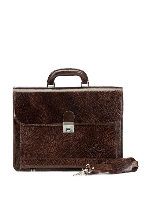 textured laptop bag - 20429 - Very Small Image - 1
