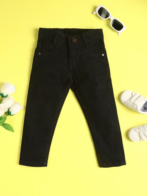 boy's plain slim fit jeans - 20429023 - Very Small Image - 1