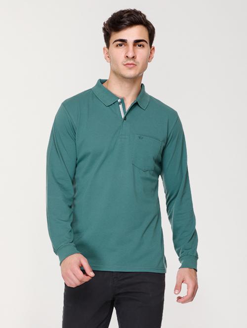 men green cotton t-shirt - 20429489 - Very Small Image - 1