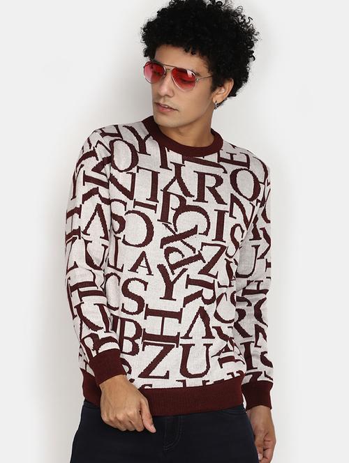 men all over print long sleeves sweatshirt - 20434200 - Very Small Image - 1