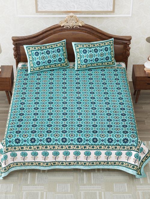 quilt n razai printed bedsheet set - 20443864 - Very Small Image - 1
