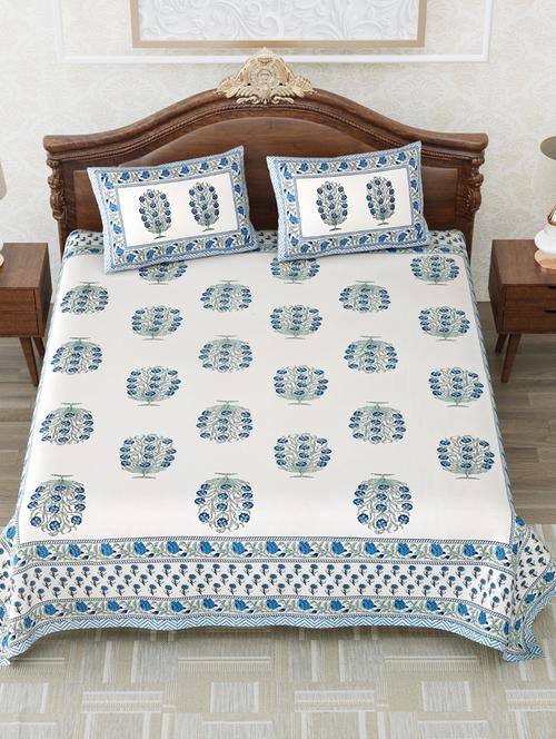 quilt n razai printed bedsheet set - 20443874 - Very Small Image - 1
