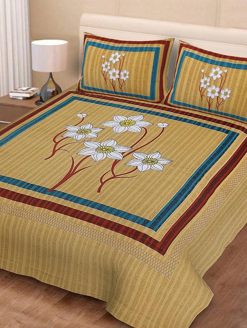 quilt n razai printed bedsheet set - 20443910 - Very Small Image - 1
