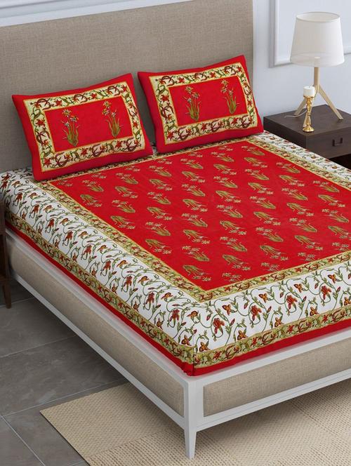 quilt n razai printed bedsheet set - 20443922 - Very Small Image - 1