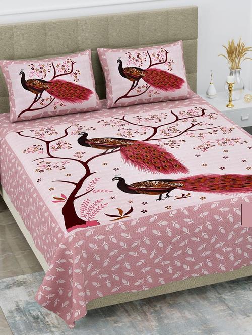 quilt n razai printed bedsheet set - 20443926 - Very Small Image - 1