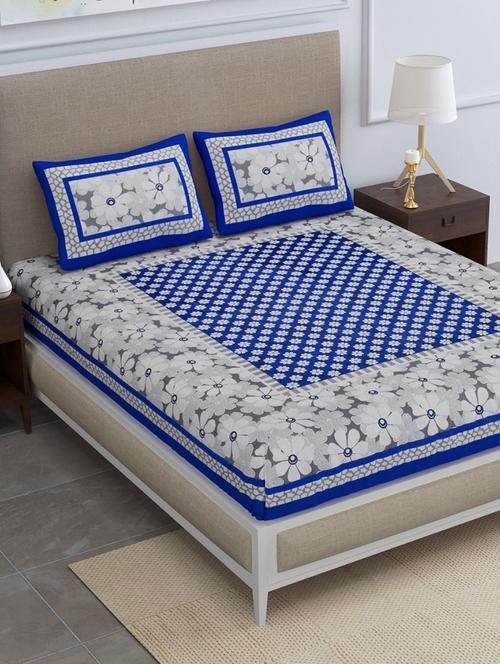 quilt n razai printed bedsheet set - 20443946 - Very Small Image - 1