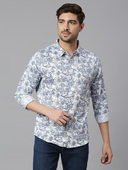 men multi color cotton casual shirt - 20444912 - Very Small Image - 1