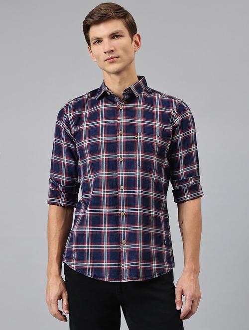 men multi colored cotton casual shirt - 20445171 - Very Small Image - 1