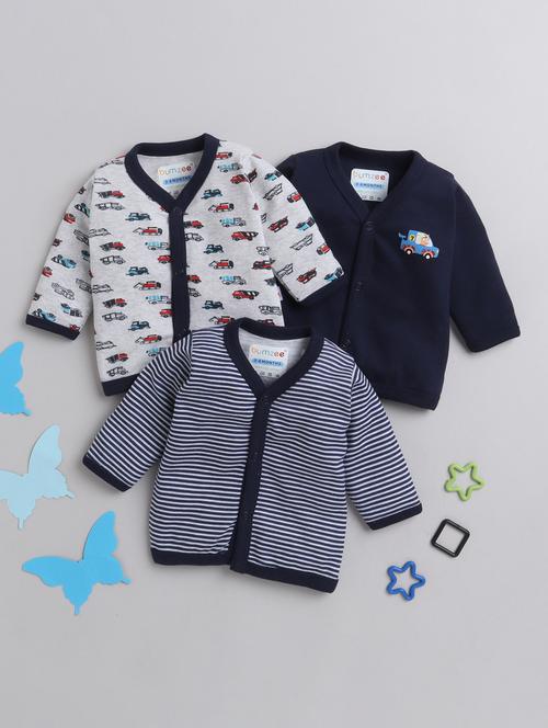 boys set of 3 printed t-shirts - 20446103 - Very Small Image - 1