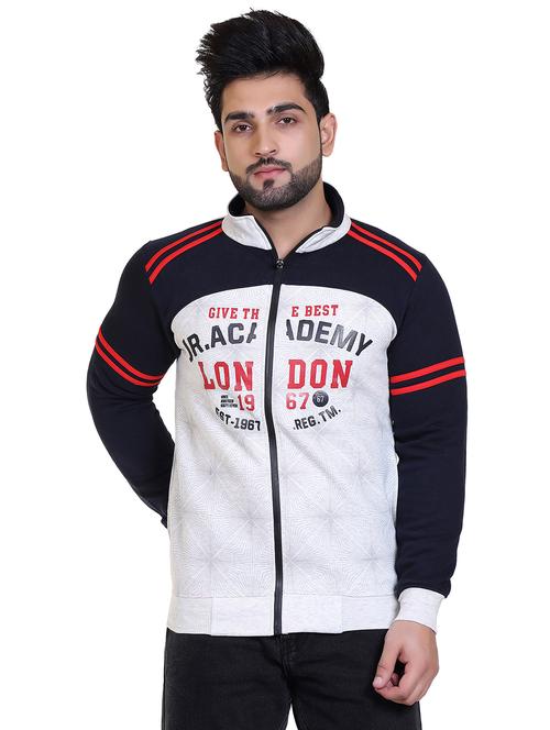 mens color block sweatshirt - 20449158 - Very Small Image - 1