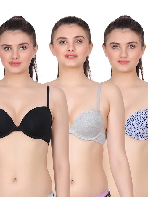 pack of 3 plunge bra - 20462507 - Very Small Image - 1
