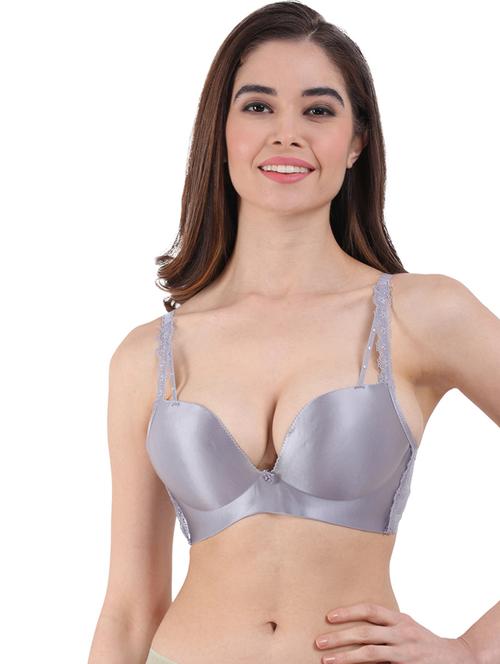 solid women plunge bra - 20463548 - Very Small Image - 1