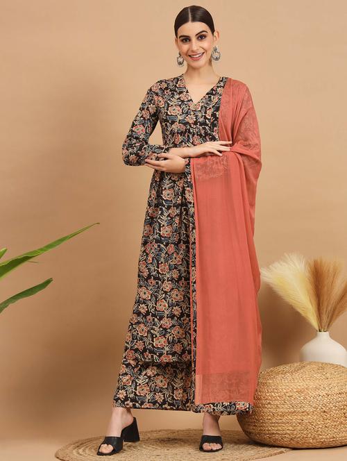 black long sleeve suit set - 20484113 - Very Small Image - 1