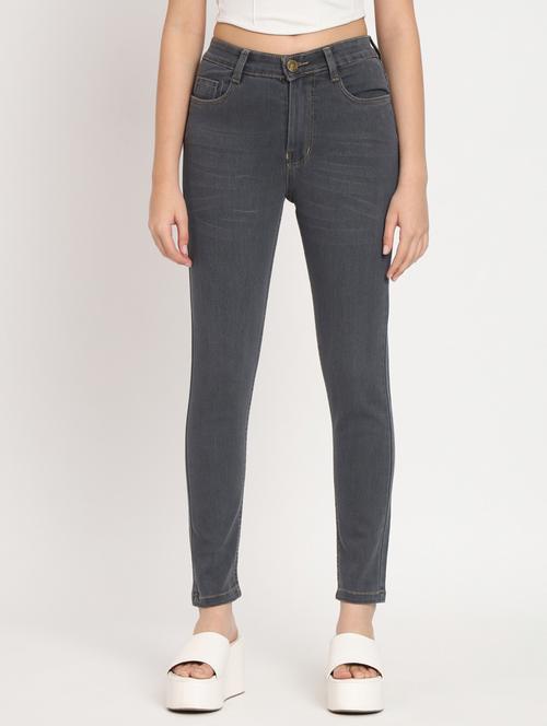 women's plain slim fit jeans - 20484643 - Very Small Image - 1