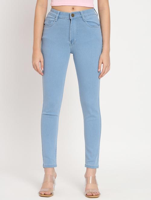 women's plain skinny fit jeans - 20484647 - Very Small Image - 1