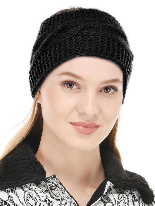 women wool ear headband  - 20485376 - Very Small Image - 1