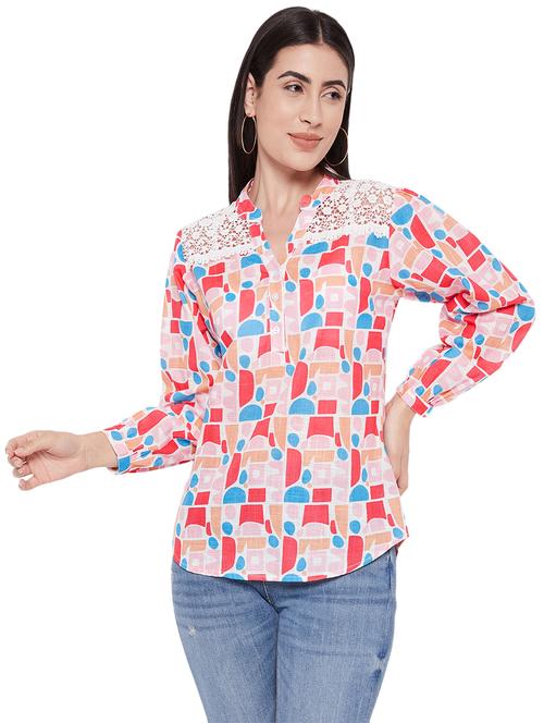 multi colored printed regular shirt - 20485698 - Very Small Image - 1