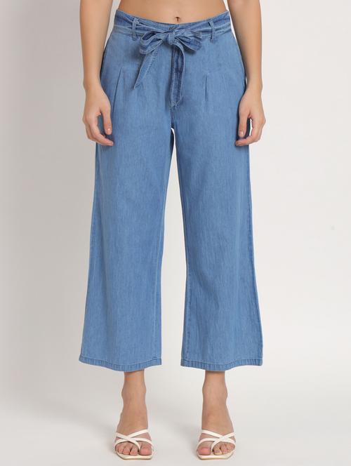 blue denim trousers - 20485992 - Very Small Image - 1