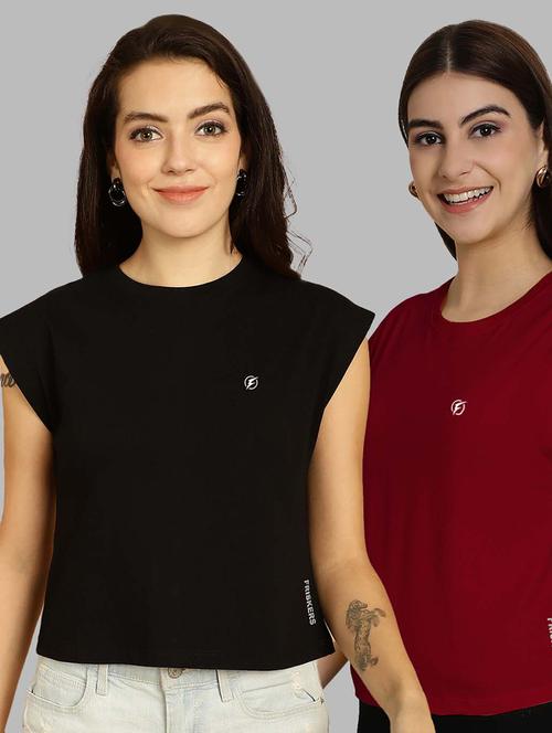 women's t-shirt combo - 20490676 - Very Small Image - 1