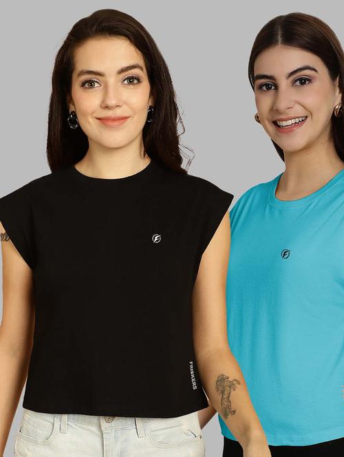 women's t-shirt combo - 20490679 - Very Small Image - 1