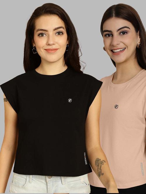 women's t-shirt combo - 20490682 - Very Small Image - 1