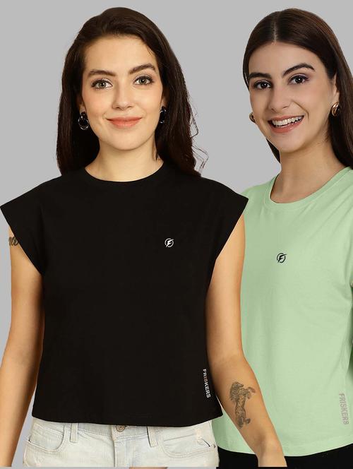 women's t-shirt combo - 20490683 - Very Small Image - 1